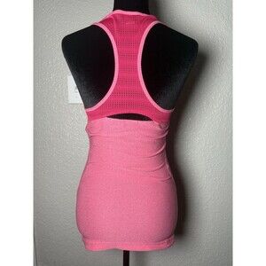 Adidas Pink Athletic Racerback cut off Tank Top Size XS